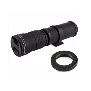 캐논 EOS DSLR 카메라 5D3 800D 70D용 420 800mm f/8.3 슈퍼 망원 줌 렌즈, 1개