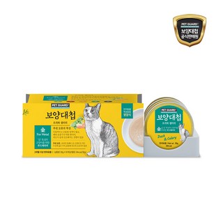 보양대첩 고양이 미니 보양캔 금, 오리 + 샐러리 혼합맛, 30g, 8개