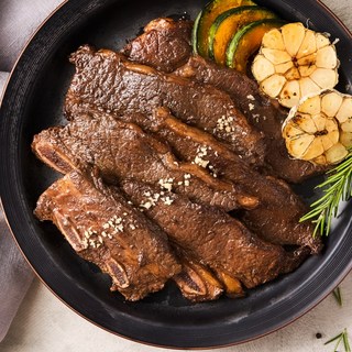 쇠고기집 육함량이 높은 프리미엄 양념LA갈비, 750g, 4개