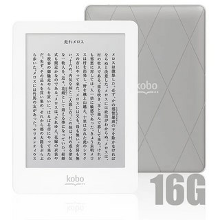 전자책리더기 이북리더 전자책리더 Kobo Glo N613 e리더 전자 잉크 16G 32G WiFi 6인치, 화이트 16G, 전자책 리더기 + 케이스, 1개