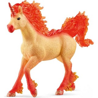슐라이히 Schleich 바얄라 엘리멘타 파이어 유니콘 스탤리온 귀여운 판타지 말 신화 속 생물 피규어 펀 요정 동물키즈 예쁜