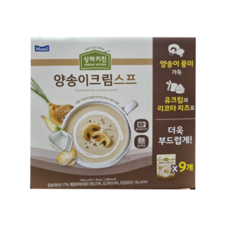 코스트코 상하키친 양송이 크림 스프 150g x 9개 1.35kg 1개 상품 이미지