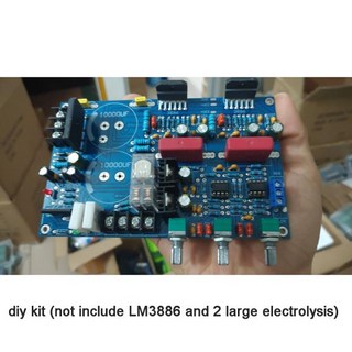 사전 통합 PCB 블랭크 보드 포함 업그레이드 라인 LM3886, [01] diy kit, 1개