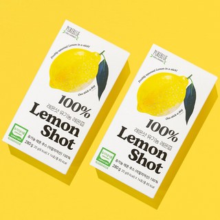 이탈리아 유기농 레몬즙 100% (1포에 레몬한개), 28개, 20g