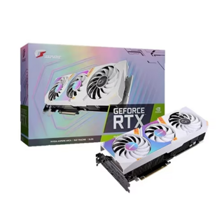 COLORFUL 아이게임 울트라 iGame RTX 3060 Ti Ultra OC D6 8GB White 3팬 화이트