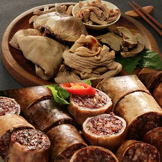 명가 암뽕 남도 막창순대1kg + 돼지 내장모듬 700g, 1세트, 1kg