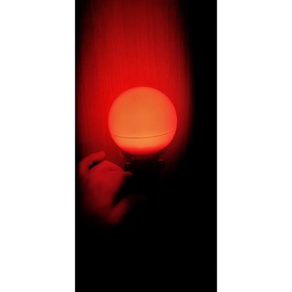골드아이 모기기피 LED전구 등 모기해충 차단방지램프 12W(축사 캠핑장 현관), 빨간색, 1개