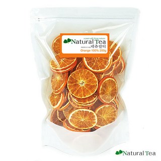 네츄럴티 건조오렌지200g 대용량 건조과일칩 한정수량, 200g, 5개, 1개입