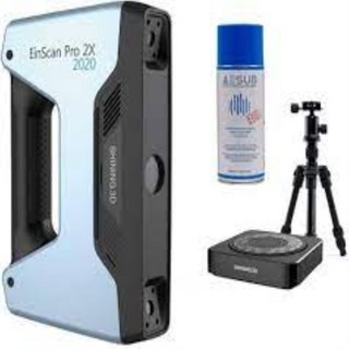 Einscan Pro 2X 플러스 3D 스캐너 사용 모습