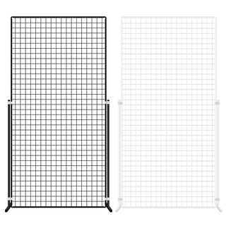 메쉬망 진열대 (망-다리세트) - 900x1800mm, 화이트, 1개