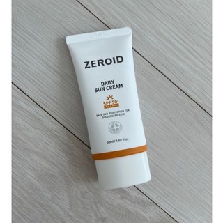 정품)제로이드 데일리 선크림 50ml, 4개