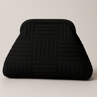 [드림베이스] 프레임 니트 클러치백 컬러 여성 데일리 파티 하객 포인트 미니 패션 핸드백