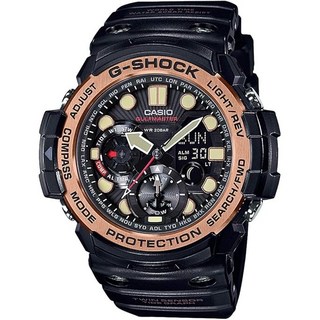 무상 CASIO (카시오) 손목시계 G-SHOCK(G쇼크) 걸프 마스터 블랙 & 로즈 골드 GN-1000RG-1A