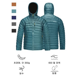 Hard Land 남성용 경량 패딩 재킷