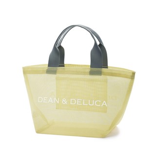 DEAN & DELUCA 메쉬 토트 백 시트러스 옐로우 2023 S 사이즈