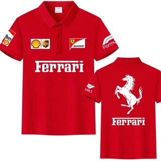 F1 옷 남성 페라리 코스튬 팀복 사이클링 점퍼, XL, B. 레드