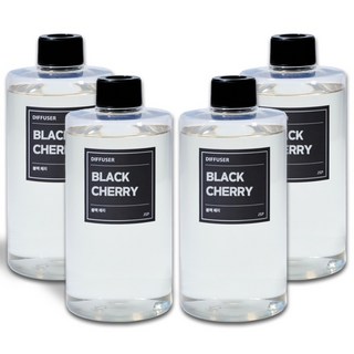 JSP디퓨저 500ML리필액 4개, 프리지아, 500ml