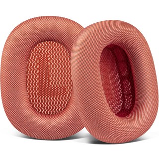 SOULWIT 교체용 이어패드-호환 모델 Airpods Max 에어팟 맥스 헤드폰 내구성 있는 메쉬 패브릭 소재 1쌍, Pink, Mesh Fabric, 1개