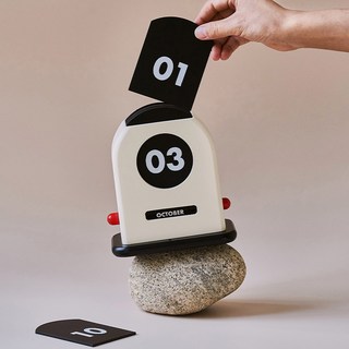 만년달력 빈티지 탁상달력 캘린더 평생달력 calendar A타입 미니미 스탠드형 감성, 탁상용 달력