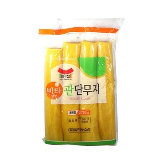 (무)(냉장)일미 관단무지3.75kg, 1개, 3.75kg 핑크색단무지 (무)(냉장)일미 관단무지3.75kg, 1개, 3.75kg 핑크색단무지