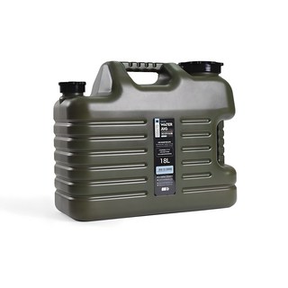 탄씨엔쯔 탄스트라이더 아웃도어 캠핑용 물통 올리브그린, 18L, 1개