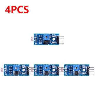 아두이노 DIY 키트용 감광성 센서 모듈 LM393 5V 5V 감도 센서 모듈 감지 보드, 녹색 옥, 1개