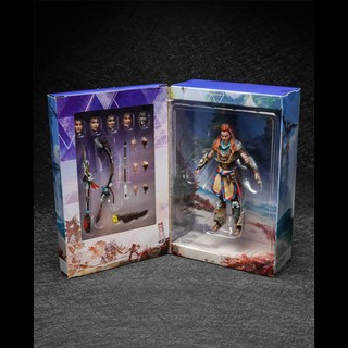 셰이프 컬렉션 호라이즌 포비든 웨스트 액션 피규어 알로이 럭셔리 버전 장난감 컬렉션 인형 모델 피규어 6 인치, [01] VLOY Luxury Version