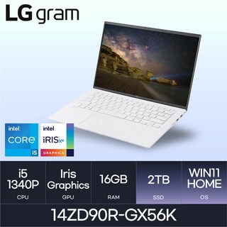 LG전자 2023 그램14 14ZD90R-GX56K