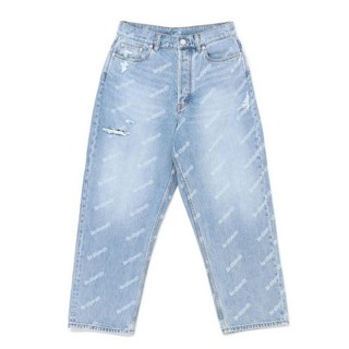 (일본직배송) 베이프 BAPE HEXAGRAM 레이저 디스트로이 데님 팬츠 청바지