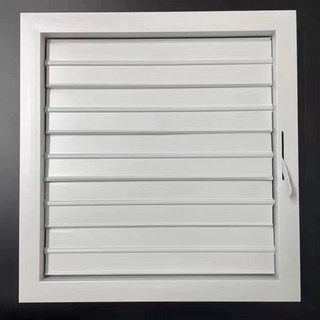 알루미늄 환기 블라인드 400x400 실외기루버창 루버, 1개, 기본 색상