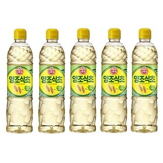 오뚜기 양조식초, 900ml, 5개