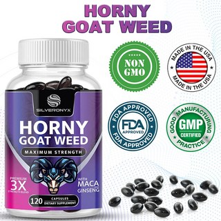 호색한 염소 1000 mg 마카 뿌리 250 mg, 1박스, 60정