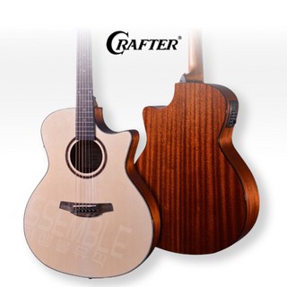 크래프터 통기타 HG-250CE GA바디 입문용 픽업장착 기타 풀구성품, 1개