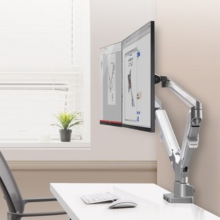 카멜마운트 벽면 밀착형 프리미엄 듀얼 모니터 거치대