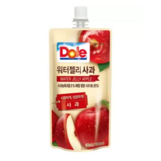 돌 워터젤리 사과 10개입, 130ml, 30개