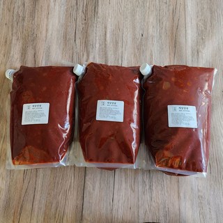 시원식품 게장양념 200g 5kg 15kg 꽃게 돌게 꼬막무침소스, 03_게장양념(5kg)x3팩, 3개