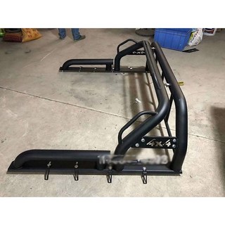 커넷 렉스턴스포츠 튜닝 1쌍 REVO/TRD 루프 워크바 콜로라도 소프트 적재함, 암레스트 블랙 롱