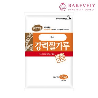 강력쌀가루 15KG