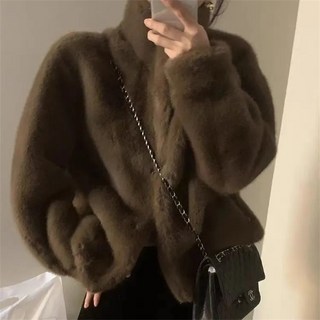 아르니 페이크 밍크자켓 퍼자켓