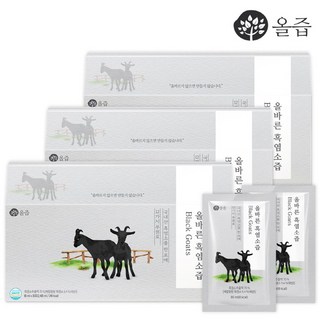 올즙 올바른 흑염소즙 30포 x 3박스, 2.1L, 3개