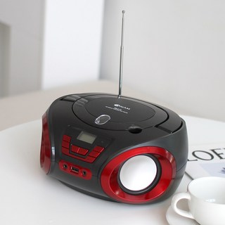 아남 FM MP3 포터블 CD 플레이어 PA-310