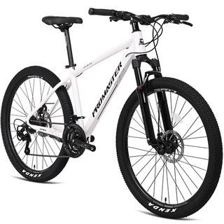 2025 프로마스터 26인치 MTB 자전거 엑스씨2.1D 시마노21단 디스크브레이크, 1개, 167cm, 1.엑스씨2.1D 26인치 화이트 미조립