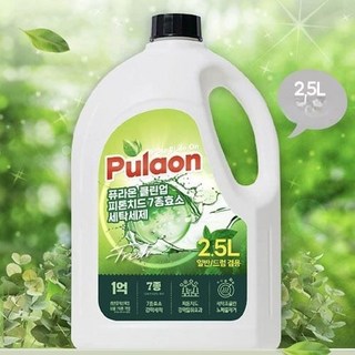 세탁세제 퓨라온 클린업 피톤치드 7종효소 2.5L 1+1, 세탁세제 2.5L x 2