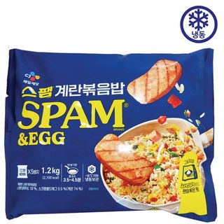CJ 스팸 계란 볶음밥, 5개, 240g