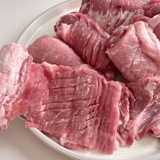 [당일작업] 돼지 생갈비 포갈비 캠핑고기 돈갈비 국내산 한돈 냉장 1kg, [포작업] 생돼지갈비 1kg, 1개