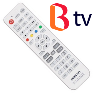 샵앤샵 SK BTV 리모컨 교체용 무선 리모콘 호환 리모컨, 1개