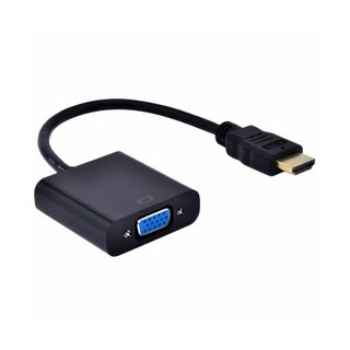 HDMI to VGA 컨버터 변환 젠더, 1개