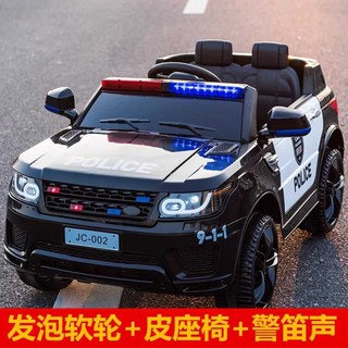 전동차 전기자동차 대형차 자동차 전동 장난감, 1개, 5. 사륜 블랙 폼 휠 가죽 시트