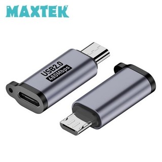 MAXTEK C타입 to 마이크로5핀 변환 젠더