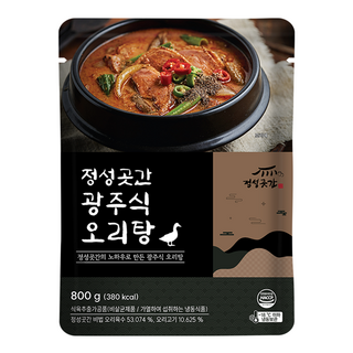 정성곳간 광주식 오리탕, 800g, 1개